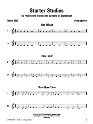 Starter Studies - Philip Sparke - Partition - Tuba